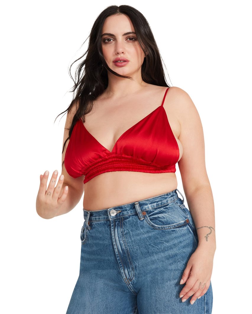 Red Steve Madden Pepper Women's Bras | PH 7508KZL